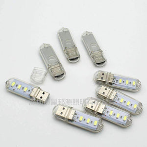 Planet Gates 10pcs/lot Wholesale Led high brightness USB Light Portable LED Book Light smd5630 Mini U Night Light luminaria de mesa Book Lamp