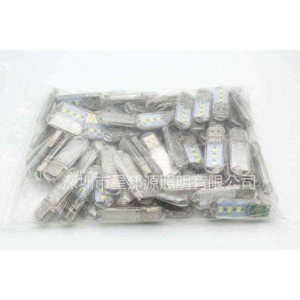 Planet Gates 10pcs/lot Wholesale Led high brightness USB Light Portable LED Book Light smd5630 Mini U Night Light luminaria de mesa Book Lamp