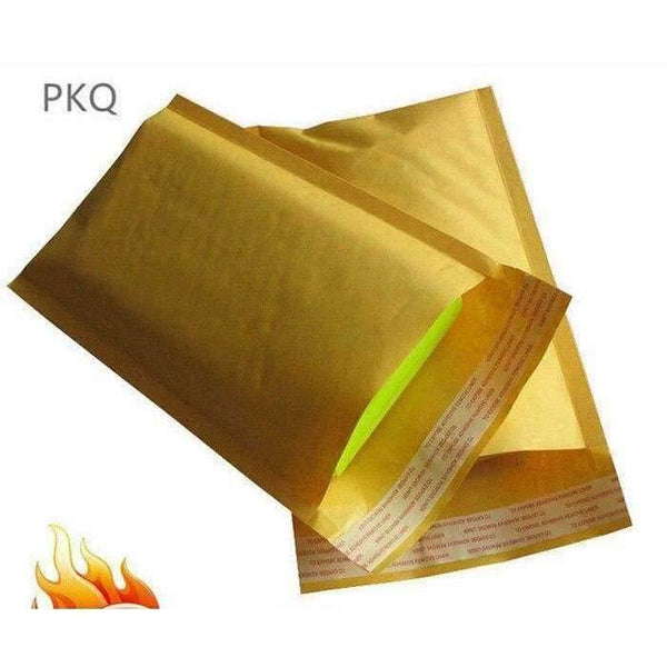Planet Gates 10pcs/lot Yellow Kraft Bubble Mailers Padded Envelopes Shipping Bag Bubble Mailer Bags Self Seal Business Courier Bags Supplies