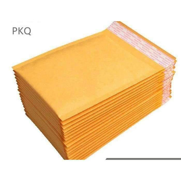 Planet Gates 10pcs/lot Yellow Kraft Bubble Mailers Padded Envelopes Shipping Bag Bubble Mailer Bags Self Seal Business Courier Bags Supplies