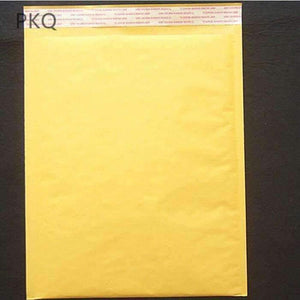 Planet Gates 10pcs/lot Yellow Kraft Bubble Mailers Padded Envelopes Shipping Bag Bubble Mailer Bags Self Seal Business Courier Bags Supplies
