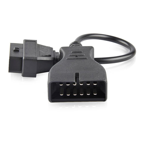 Planet Gates 10pcs/lots for GM Daewoo 12 Pin OBD2 OBDII male to 16 Pin Female Car Diagnostic tool adapter OBD2 Adapter Extension Cable