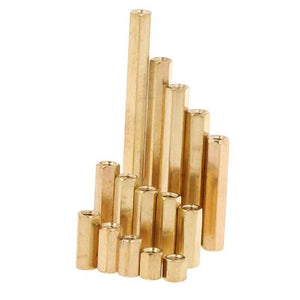10Pcs M3 Hex Nut Spacing Screw Female Brass Threaded Pillar PCB Motherboard Standoff Spacer 5-50MM