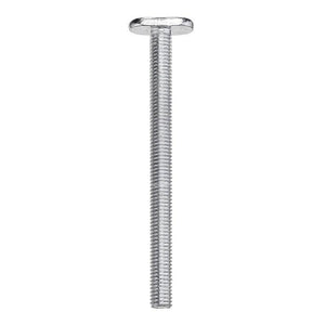 10Pcs M8X100Mm T-Nut Sliding Screws For 30 Series Miter Track T-Slot Woodworking Tool (silver)