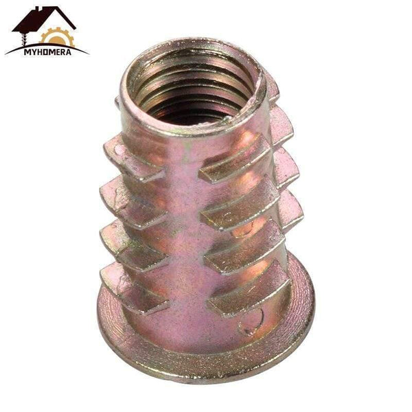 10Pcs Male Female Connector Nut Screw Wood Screws Hex Socket Kitchen Furniture Hardware Cabinet Bed Connectors Bolt