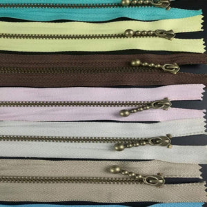 Planet Gates 10pcs Metal Nylon Coil Zippers DIY Tailor Sewing Tools Garment Accessories Cremalleras Costura 15cm/20cm Apparel Sewing Zippers