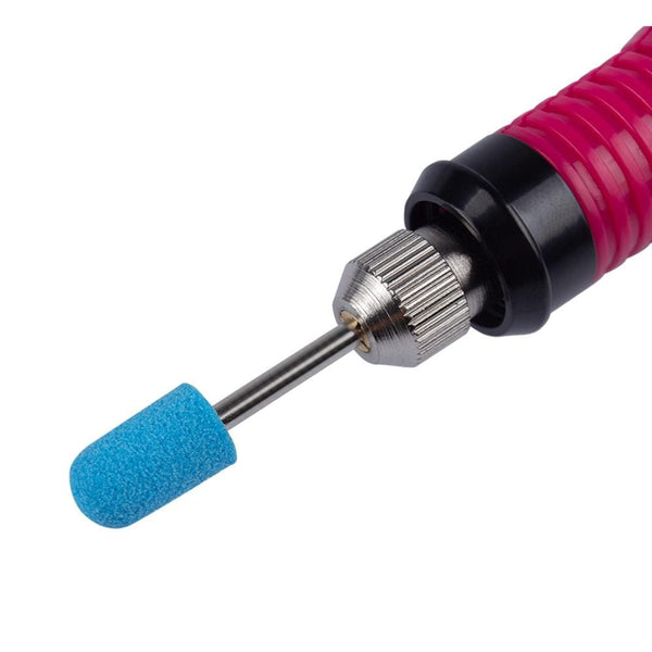 Planet Gates 10pcs Nail Sanding Caps With Rubber Gel Polish Remover Nail Drill Bit Mill Grinding Sand Cap Pedicure Tool for Manicure Machine