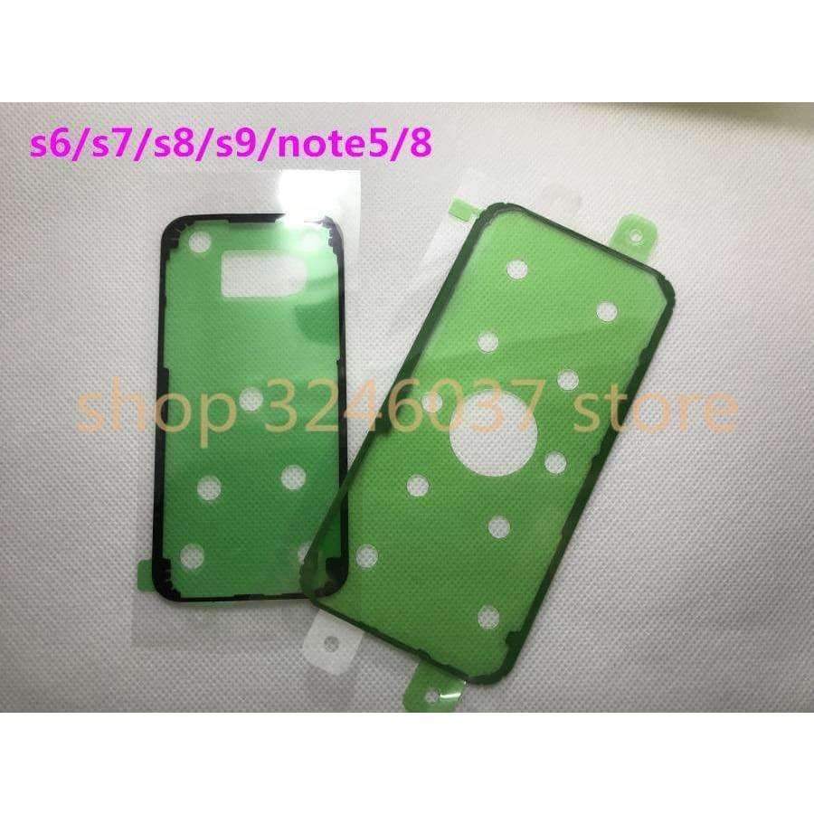 Planet Gates 10pcs Original Back Battery Sticker Adhesive Tape Glue For Samsung Galaxy s6 s7 s8 s9 note 5 note 8 Waterproof back cover sticke