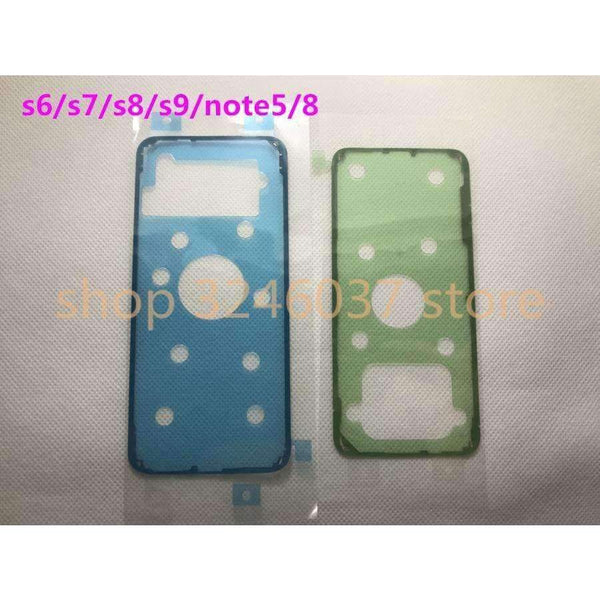 Planet Gates 10pcs Original Back Battery Sticker Adhesive Tape Glue For Samsung Galaxy s6 s7 s8 s9 note 5 note 8 Waterproof back cover sticke