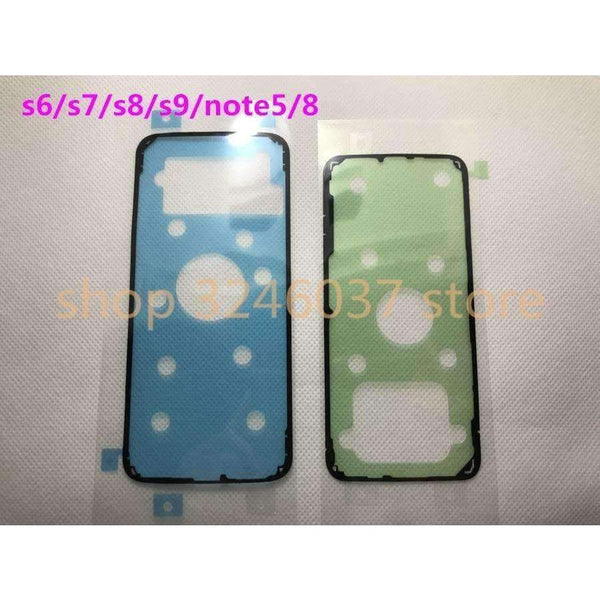 Planet Gates 10pcs Original Back Battery Sticker Adhesive Tape Glue For Samsung Galaxy s6 s7 s8 s9 note 5 note 8 Waterproof back cover sticke