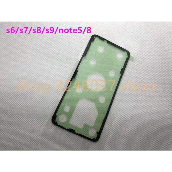 Planet Gates 10pcs Original Back Battery Sticker Adhesive Tape Glue For Samsung Galaxy s6 s7 s8 s9 note 5 note 8 Waterproof back cover sticke