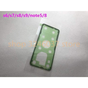 Planet Gates 10pcs Original Back Battery Sticker Adhesive Tape Glue For Samsung Galaxy s6 s7 s8 s9 note 5 note 8 Waterproof back cover sticke