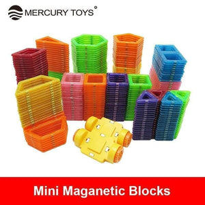 Planet Gates 10pcs  per set Mini Size Magnetic Blocks  Designed construction Blocks 3D Model Building Bricks Children Educational Toys Small Size