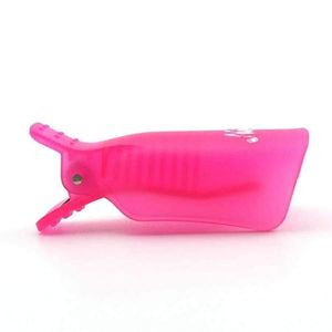 Planet Gates 10Pcs Plastic Acrylic Nail Art Soak Off Clip Cap UV Gel Polish Remover Wrap Tool