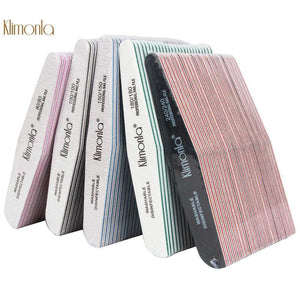 Planet Gates 10Pcs Professional Rhombus Nail File 80/100/150/180/240 Nail Varnish Sets Wooden nagelvijl Manicure Tools Nails Accessories