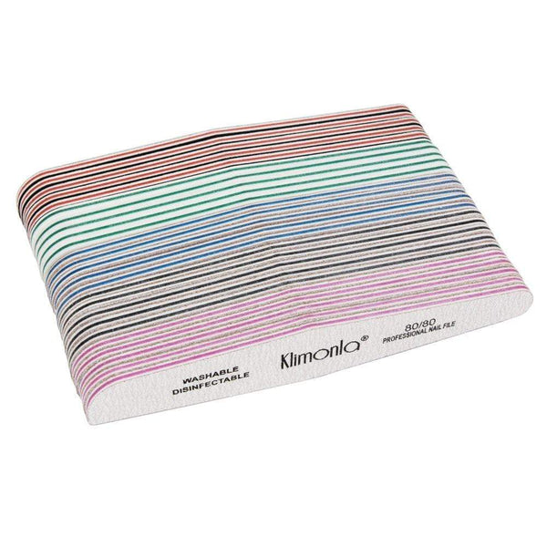 Planet Gates 10Pcs Professional Rhombus Nail File 80/100/150/180/240 Nail Varnish Sets Wooden nagelvijl Manicure Tools Nails Accessories