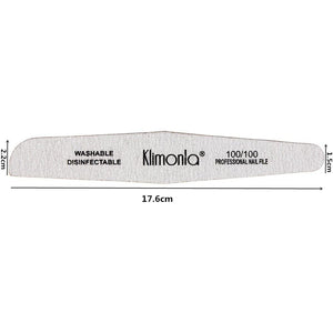 Planet Gates 10Pcs Professional Rhombus Nail File 80/100/150/180/240 Nail Varnish Sets Wooden nagelvijl Manicure Tools Nails Accessories