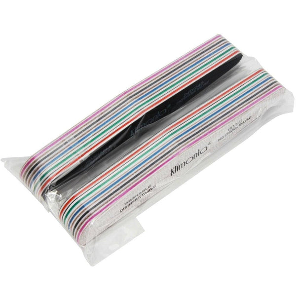 Planet Gates 10Pcs Professional Rhombus Nail File 80/100/150/180/240 Nail Varnish Sets Wooden nagelvijl Manicure Tools Nails Accessories