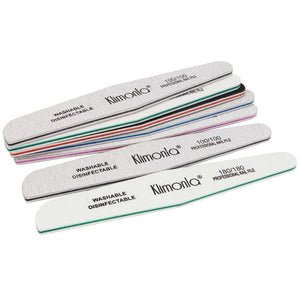 Planet Gates 10Pcs Professional Rhombus Nail File 80/100/150/180/240 Nail Varnish Sets Wooden nagelvijl Manicure Tools Nails Accessories