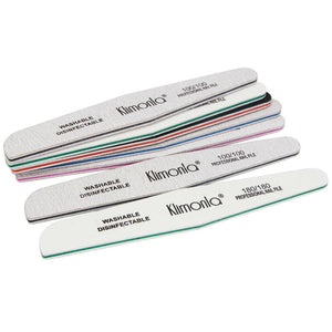 Planet Gates 10Pcs Professional Rhombus Nail File 80/100/150/180/240 Nail Varnish Sets Wooden nagelvijl Manicure Tools Nails Accessories