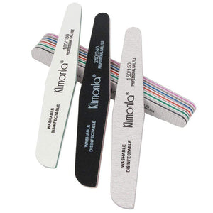 Planet Gates 10Pcs Professional Rhombus Nail File 80/100/150/180/240 Nail Varnish Sets Wooden nagelvijl Manicure Tools Nails Accessories