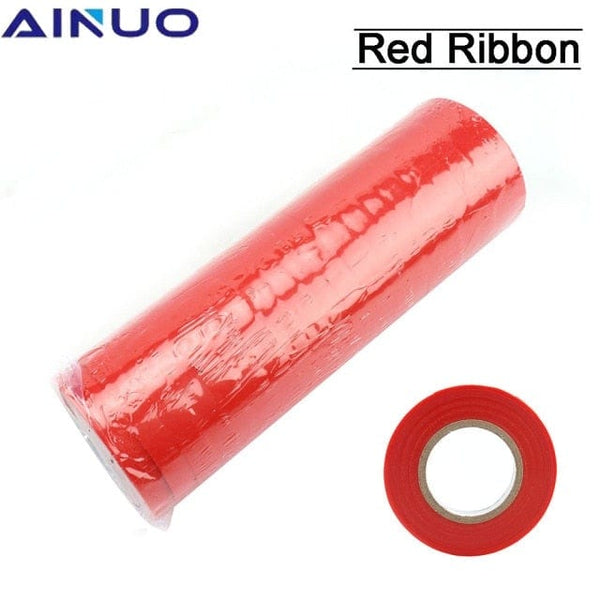 Planet Gates 10Pcs Red Tape Garden Tools Garter Plants Plant Branch Hand Tying Binding Machine Minced Vegetable Tapetool Tapener Tapes Home Garden Tool