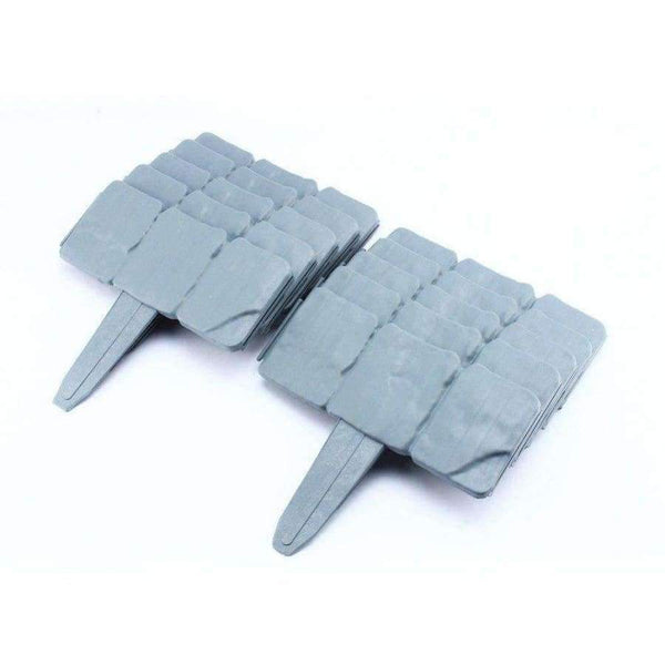 Planet Gates 10pcs/set Lawn Palisade Plastic Lawn Fence Edging Plant Border Home Lawn Border Edge Garden Edging Hammer-In Lawn Accessories