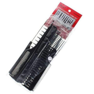 Planet Gates 10pcs/Set Professional Hair Brush Comb Salon Barber Anti-static Hair Combs Hairbrush Hairdressing Combs Hair Care Styling Tools