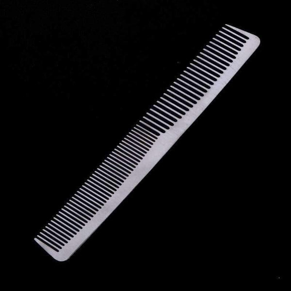 Planet Gates 10pcs/set Professional Stainless Steel Anti-static Hair Combs Pro Salon Hair Styling Hairdressing Hair Care Barbers Handle Brush