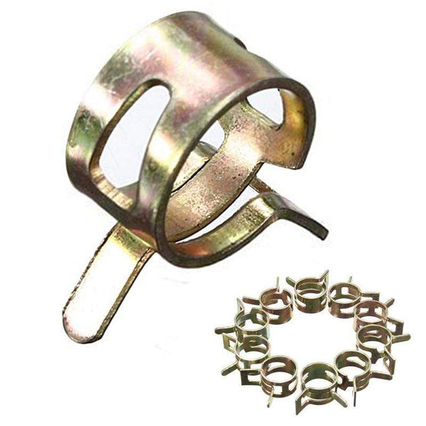 Planet Gates 10Pcs/set Spring Band Fuel Hose Clips Silicone Pipe Clamp Reusable Optional Clamp 6mm 7mm 8mm 9mm 10mm 11mm 12mm 13mm 14mm 15mm