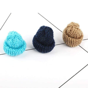 Planet Gates 10pcs Sewing Mini Soft Hat For Garment Decoration Kid's Doll Hat Children Hair Accessories DIY Art Craft Material