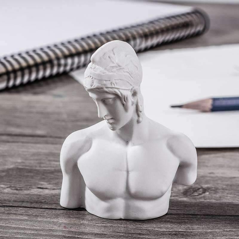 Planet Gates 10Pcs Sketch Avatar Plaster Model 5-8CM Resin Mini Character For Decoration Sketch practice Model Art Painting Supplies