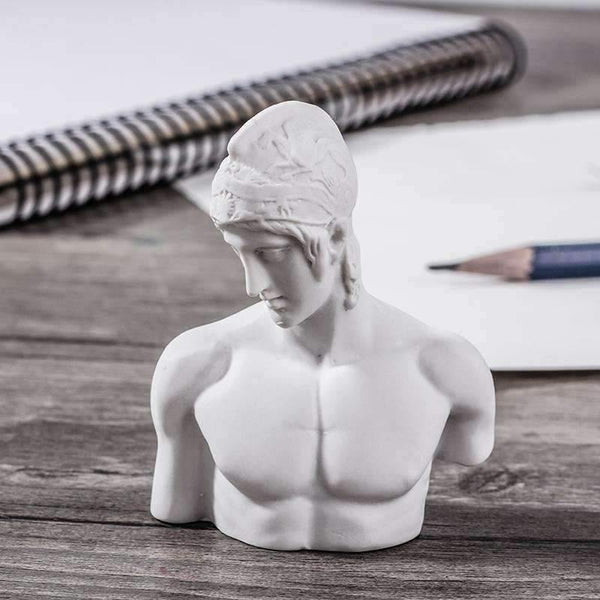Planet Gates 10Pcs Sketch Avatar Plaster Model 5-8CM Resin Mini Character For Decoration Sketch practice Model Art Painting Supplies