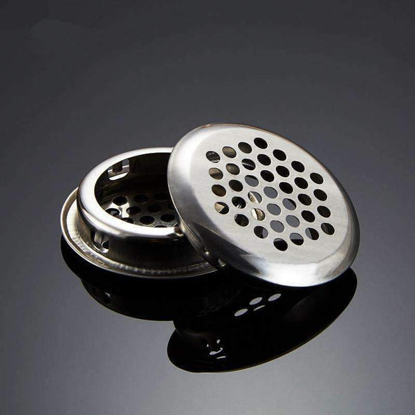 Planet Gates 10Pcs Stainless Steel 35mm Wardrobe shoe Cabinet Ventilating Mesh Hole Round Louver Ventilation Grille Air Ventilation System
