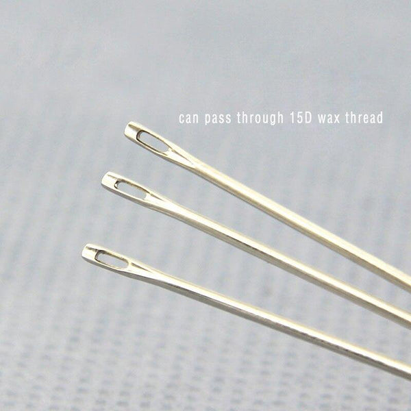 Planet Gates 10pcs Sweing Hand Needle Leather Fur Special Triangular Shaped Steel Needle DIY Leather Stitch Needlework Arts&Crafts Tool 5.8cm