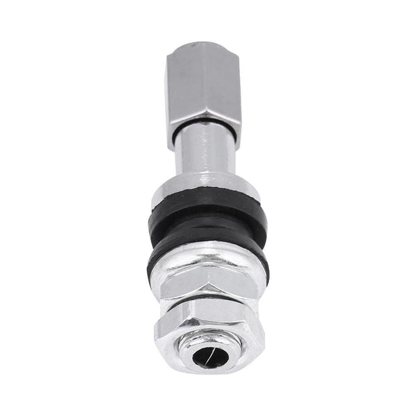 Planet Gates 10pcs TR43E Metal Car Truck Motorcycle Tubeless Tire Tyre Valve Stems With Dust Cap For Motorcycles Motorbike Cars Bicycles