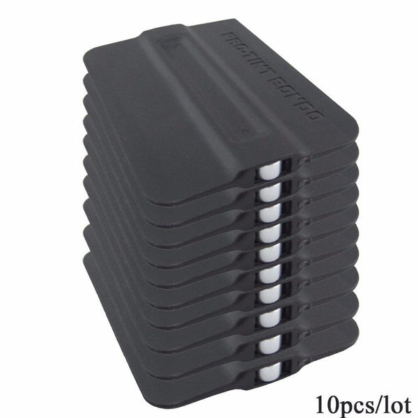 Planet Gates 10pcs Vehicle Window Tint Tools High Wear Resistance Vinyl Car Wrap Magnet Squeegee Film Sticker Install Magnetic Scraper 10A19