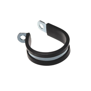 Planet Gates 10Pcs Wiring Hose Clamp Rubber Lined P Clips Pipe Cable Mounting Fix Fasteners Hardware Electrical Fittings Cable Organization