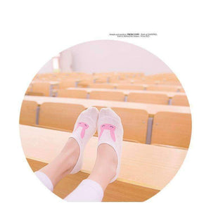 Planet Gates 10pieces=5pair  Summer ankle socks women candy color silicone antiskid invisible socks cool Cotton socks free shipping