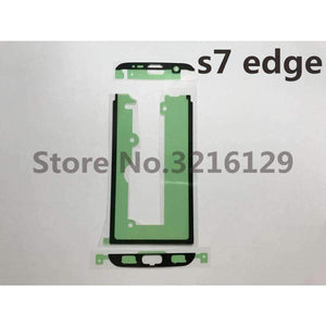 Planet Gates 10set/lot Original New LCD Screen Front Frame 3M Adhesive Glue Sticker Tape For Samsung Galaxy S7 edge G935 g935f Free shipping