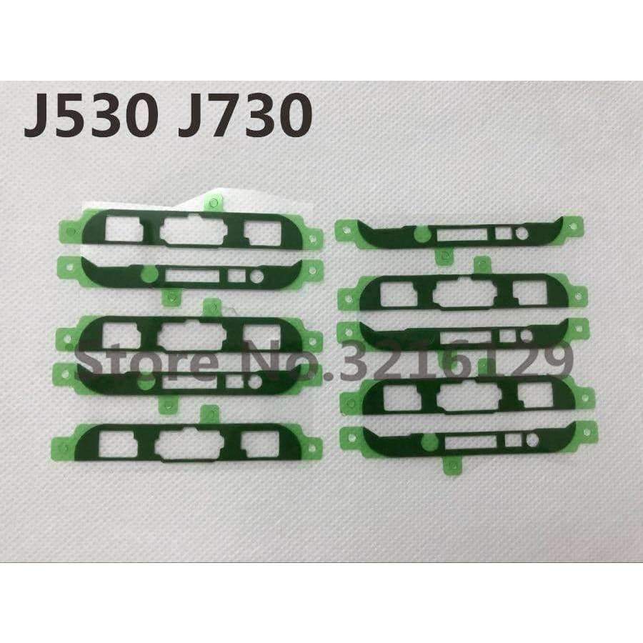 Planet Gates 10set Original New LCD Screen Front Frame 3M Adhesive Glue Sticker Tape For Samsung Galaxy J5 J530 J530F J7 J730 J730F 2017