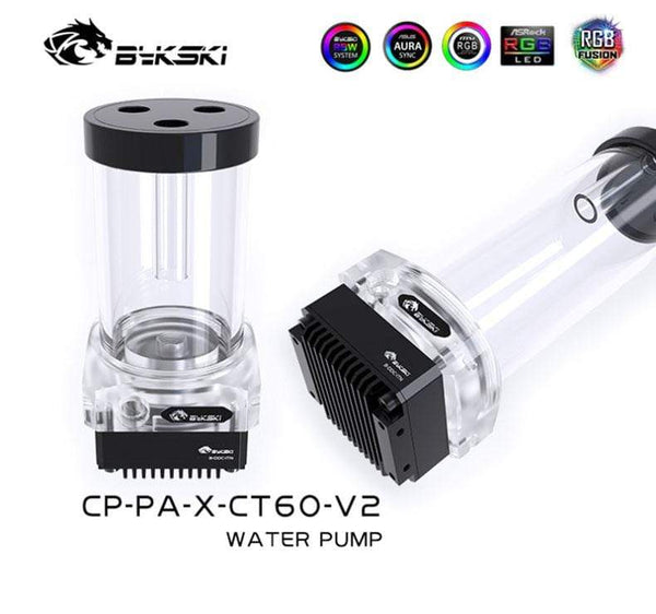 Planet Gates 10W DDC Combo Pump + Reservoir Maximum 3800RPM / Flow Lift 3 Meter / 300L/H Water Cylinder Tank Length 100/150/200mm