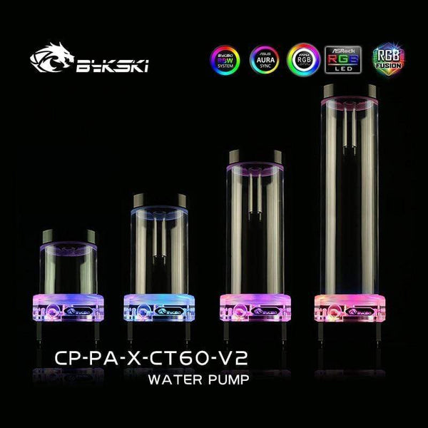 Planet Gates 10W DDC Combo Pump + Reservoir Maximum 3800RPM / Flow Lift 3 Meter / 300L/H Water Cylinder Tank Length 100/150/200mm