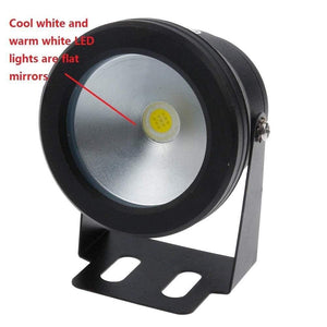 10W LED Swimming Pool Light Underwater Waterproof IP67 Landscape Lamp Warm/Cold White AC/DC 12V 900LM