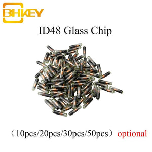 Planet Gates 10X 20X 30X 50X 100XCar Key Glass Transponder ID48 ID 48 Chip T6 Crypto Unlocked Chip For Volkswagen Audi Seat Skoda Honda