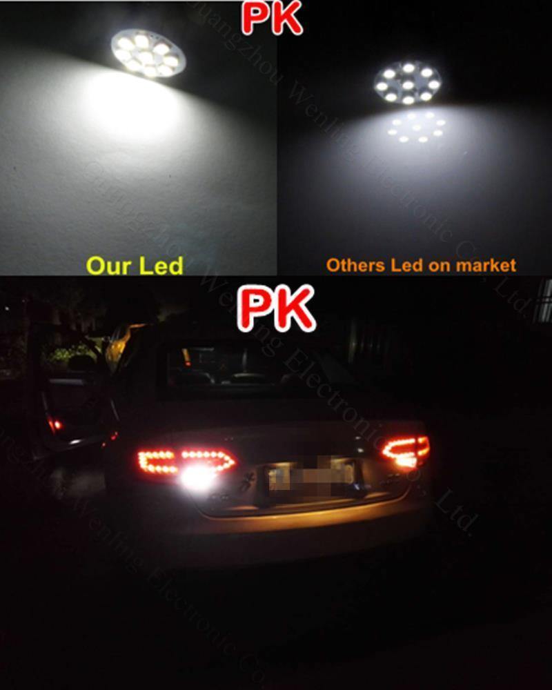 Planet Gates 10x 24V Led 1156 BA15S P21W 1157 3528 External Light Car Truck Trailer RV Brake Reverse Backup Lights Turn Signal Lamp Bulb