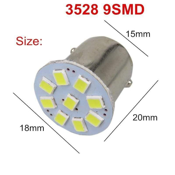 Planet Gates 10x 24V Led 1156 BA15S P21W 1157 3528 External Light Car Truck Trailer RV Brake Reverse Backup Lights Turn Signal Lamp Bulb