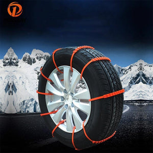 Planet Gates 10x Car Tyres Tire Belt Snow Chains Universal Mini Nylon Winter Wheels Non-slip Car Anti-Skid Outdoor Roadway Safety
