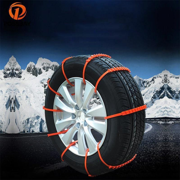 Planet Gates 10x Car Tyres Tire Belt Snow Chains Universal Mini Nylon Winter Wheels Non-slip Car Anti-Skid Outdoor Roadway Safety