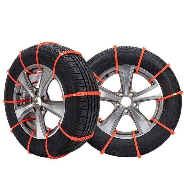 Planet Gates 10x Car Tyres Tire Belt Snow Chains Universal Mini Nylon Winter Wheels Non-slip Car Anti-Skid Outdoor Roadway Safety